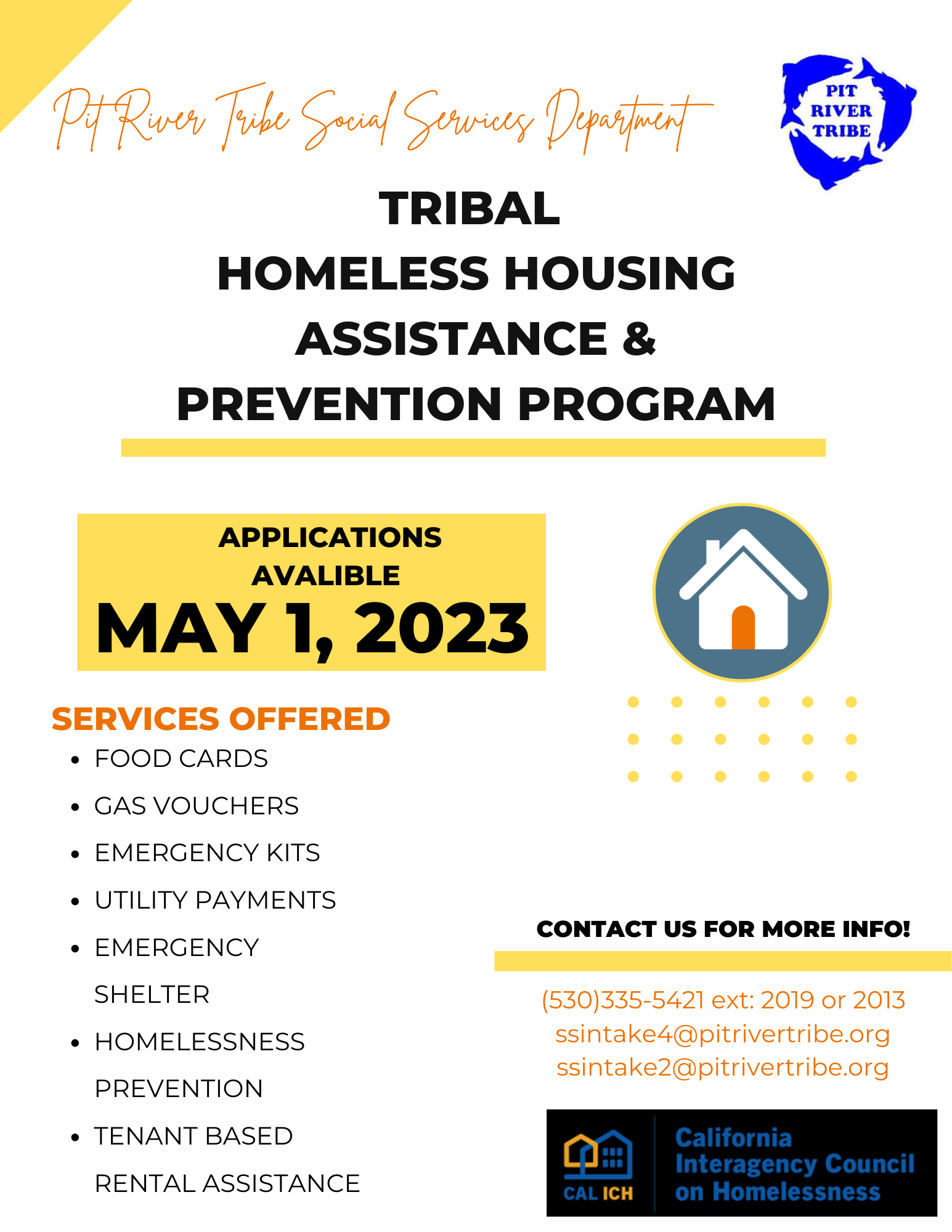 Tribal HHAP Official Home of the Pit River Tribe